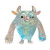 Cartoon Cow Squeeze Toy with Glitter Stress Relief Cattle Demon Sugar Ball Sensory Toy Relaxation Anxiety Reduction Animal Fidget Toy