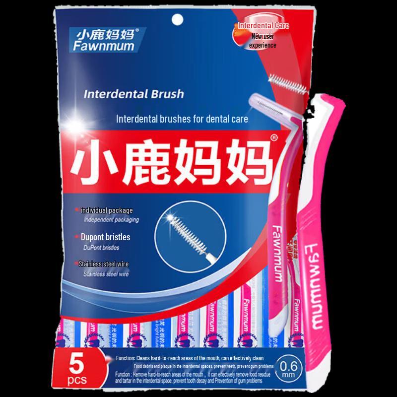 

Little Deer Mom Classic L-Shaped Interdental Brushes