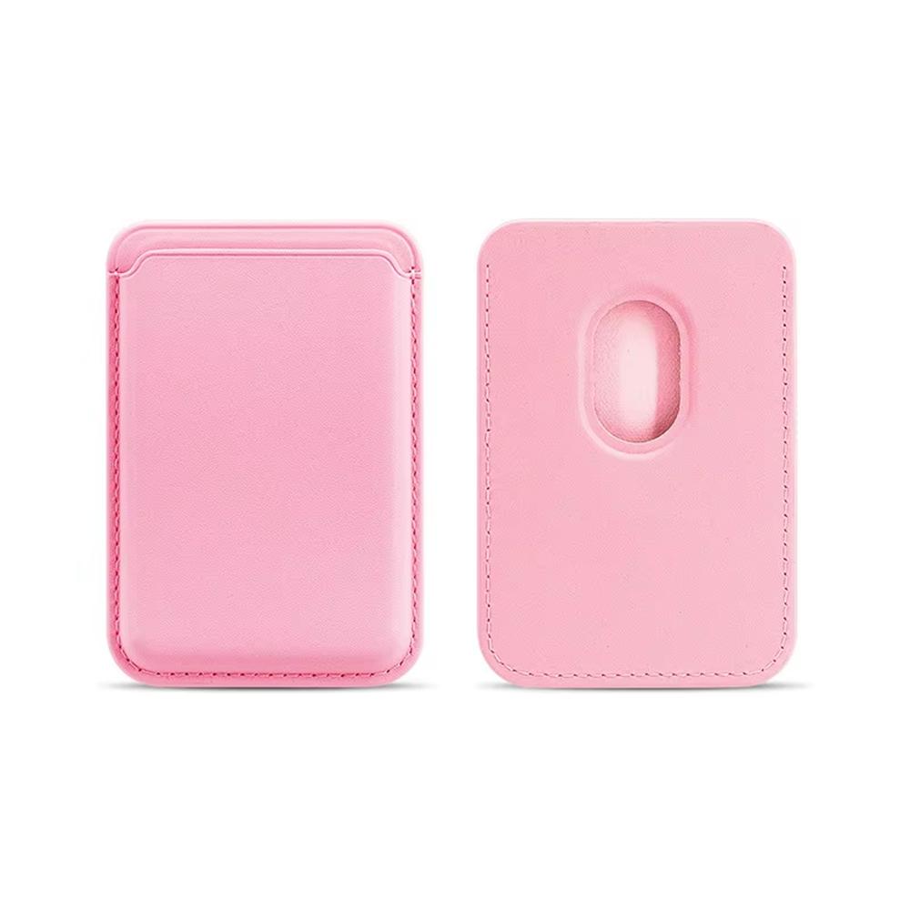 Starker magnetischer Leder-Kartenhalter Leder-Geldbörse Geeignet für IPhone 17 16 15 14 13 12 Pro Max, Samsung S26 S25 Ultra S24 Plus
