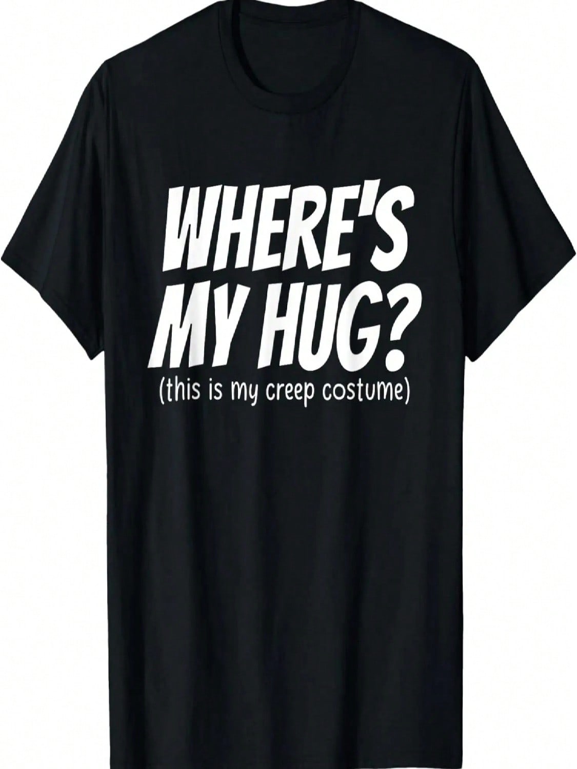 Creepy Guy Halloween Where s My  This Is My Creep Costume T-Shirt S разноцветный