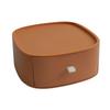 Desktop Storage Box Drawers Collapsible Large Capacity PP Stackable Desktop Storage Boxes for Bathroom