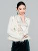 2025 Early Autumn Women's Velvet Patchwork Layered Gilet in New Chinese National Style
