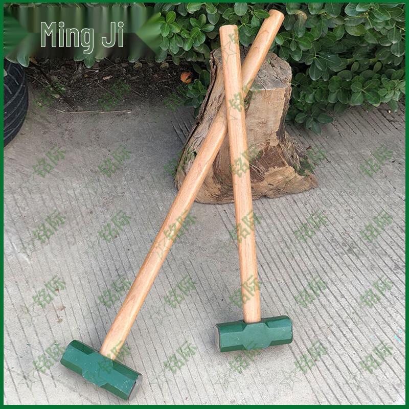 Wooden Handle Octagonal Rescue Hammer