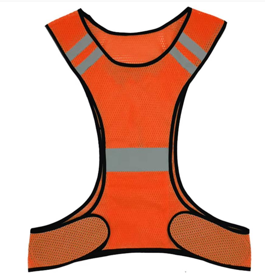 High Visibility Running Vest Breathable Sports Reflective Waistcoat Lightweight for Men Women Outdoor Night Riding