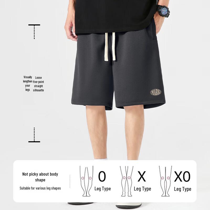 Mark Fairwhale Men's 2026 Summer Loose Fit Heavyweight Sport Shorts