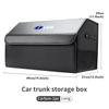 Leather Car Trunk Storage Box Foldable Space Saving Organizer For Lada Niva Vesta 4X4 Samara Kalina Largus Priora Granta WW18