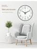10-Inch Nordic Style 3D Wall Clock for Bedroom or Living Room