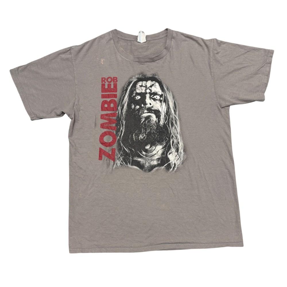 

Rob Zombie Shirt Medium Tour Concert Metal Band Tee Marilyn Manson Limp Bizkit Unisex T-Shirt M