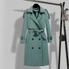 Trench Coat Women's Medium and Long 2026 Autumn Clothing New Korean Version Slim-fitting Waist and Thin Atmosphere Women's Spring and Autumn Coat