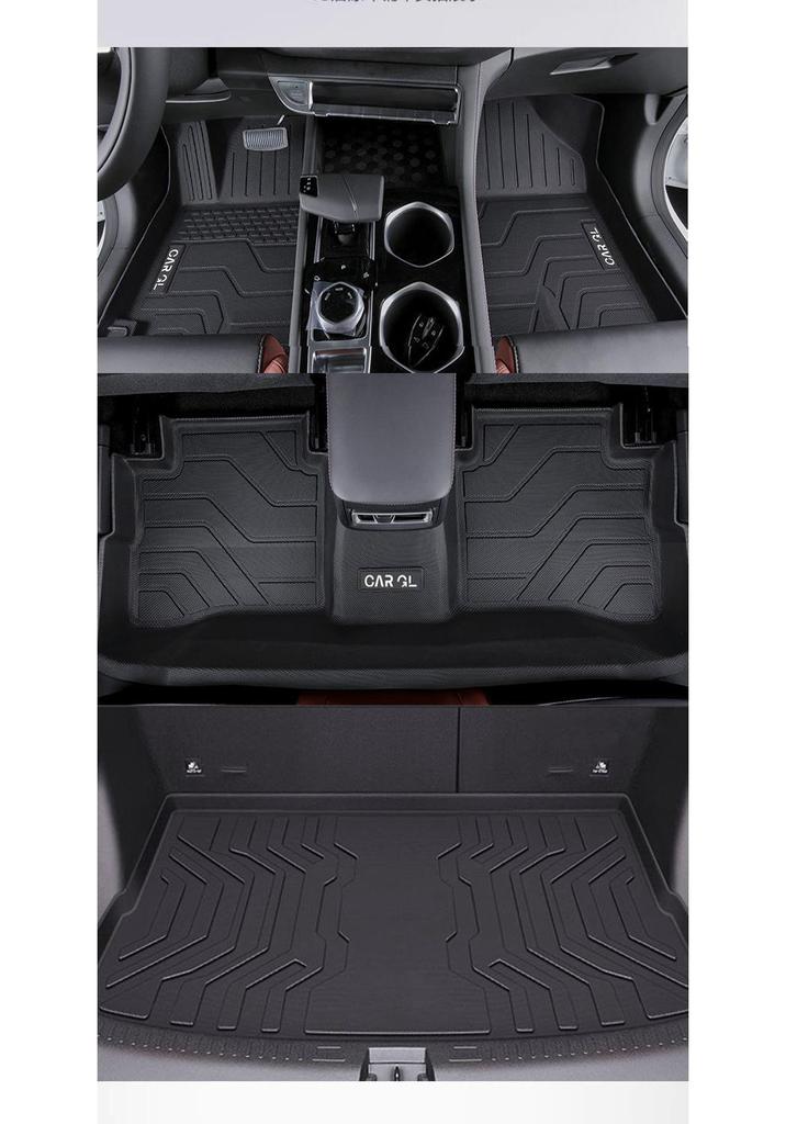 Haoyue L TPE Floor Mats for 23-24 Geely Seven-Seater Models