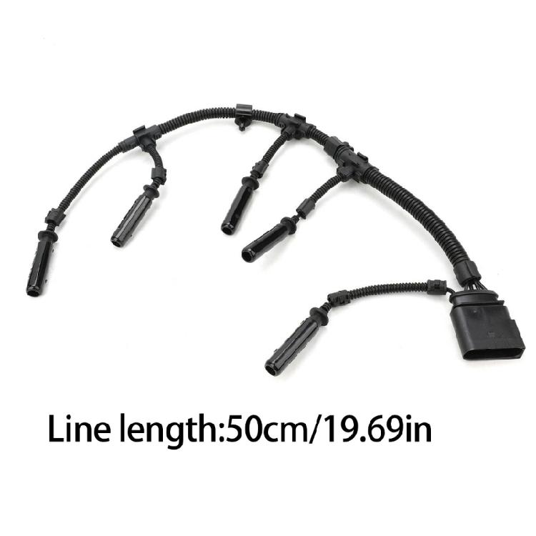 Replacement Glow Plug Connector Automotive Accessories Car Glow Plug Bridge Wiring Harness for 2.0 2.5 2003-2010