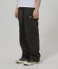 Washed Loose Fit Twill Cargo Pants Olive