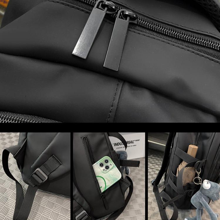 Schoolbag Lightweight Versatile Student School Bag Female Junior High School Student High School Student Burden Reduction Backpack Couple Leisure 