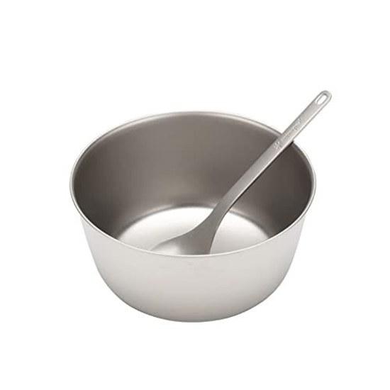 Snow Peak Trek Titanium Bowl STW-003T Lightweight Dish Solo Camping