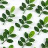 10 Pcs Green Foliage Artificial Plants For DIY Home Windowsill Christmas Wreath Accessories Wedding Arch Decor Photography Props