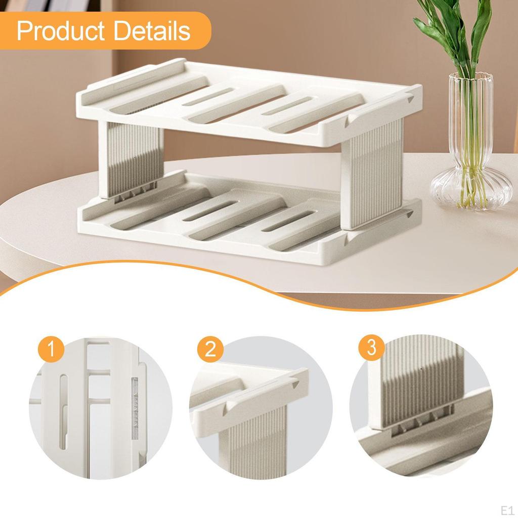 Bottle Organizer for Wine And Cup Storage in Pantry Cabinet