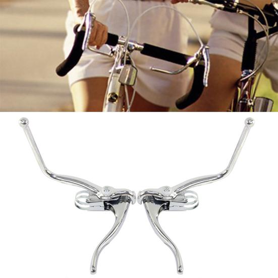 2 Buc Pârghii Frână Bicicletă Rutieră Aliaj Aluminiu Mâner Bicicletă Accesorii Ciclism