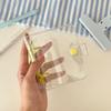 Creative Cute Transparent Mini Loose-leaf Hand Book Student Portable Notebook Ring Binder School Supplies