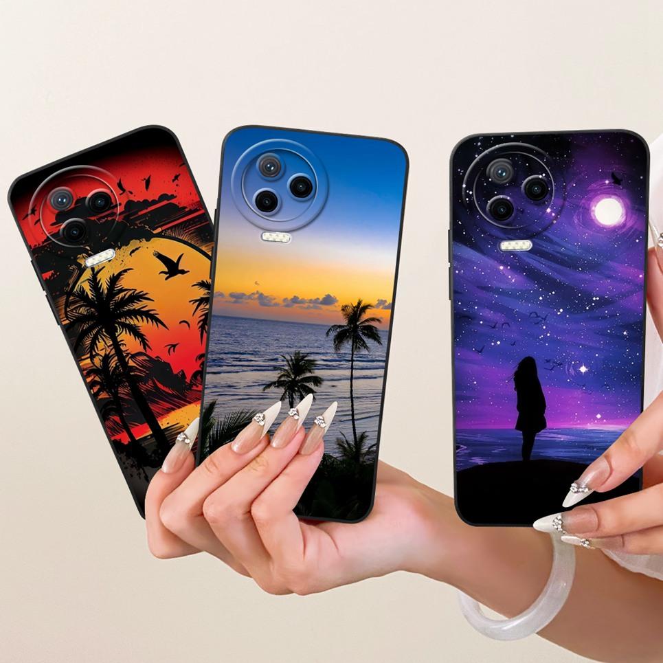 Cat Chinese Dragon Cartoon Painting Casing For Infinix Note 12 Pro 4G 5G Note12 2023 G96 Back Cover Soft Silicone Phone Case