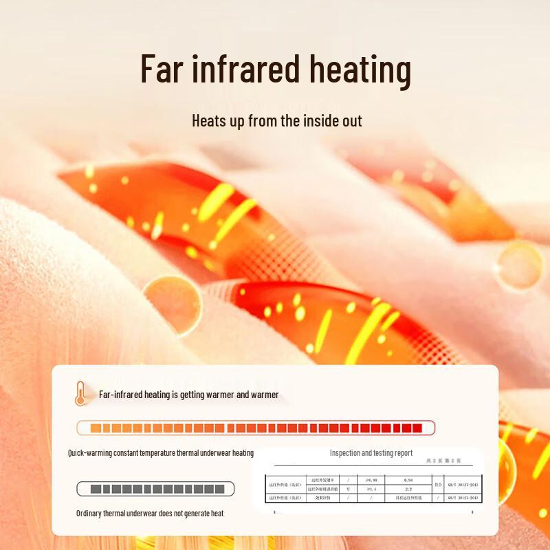 Langsha Women's Pure Cotton Antibacterial Thermal Underwear Set