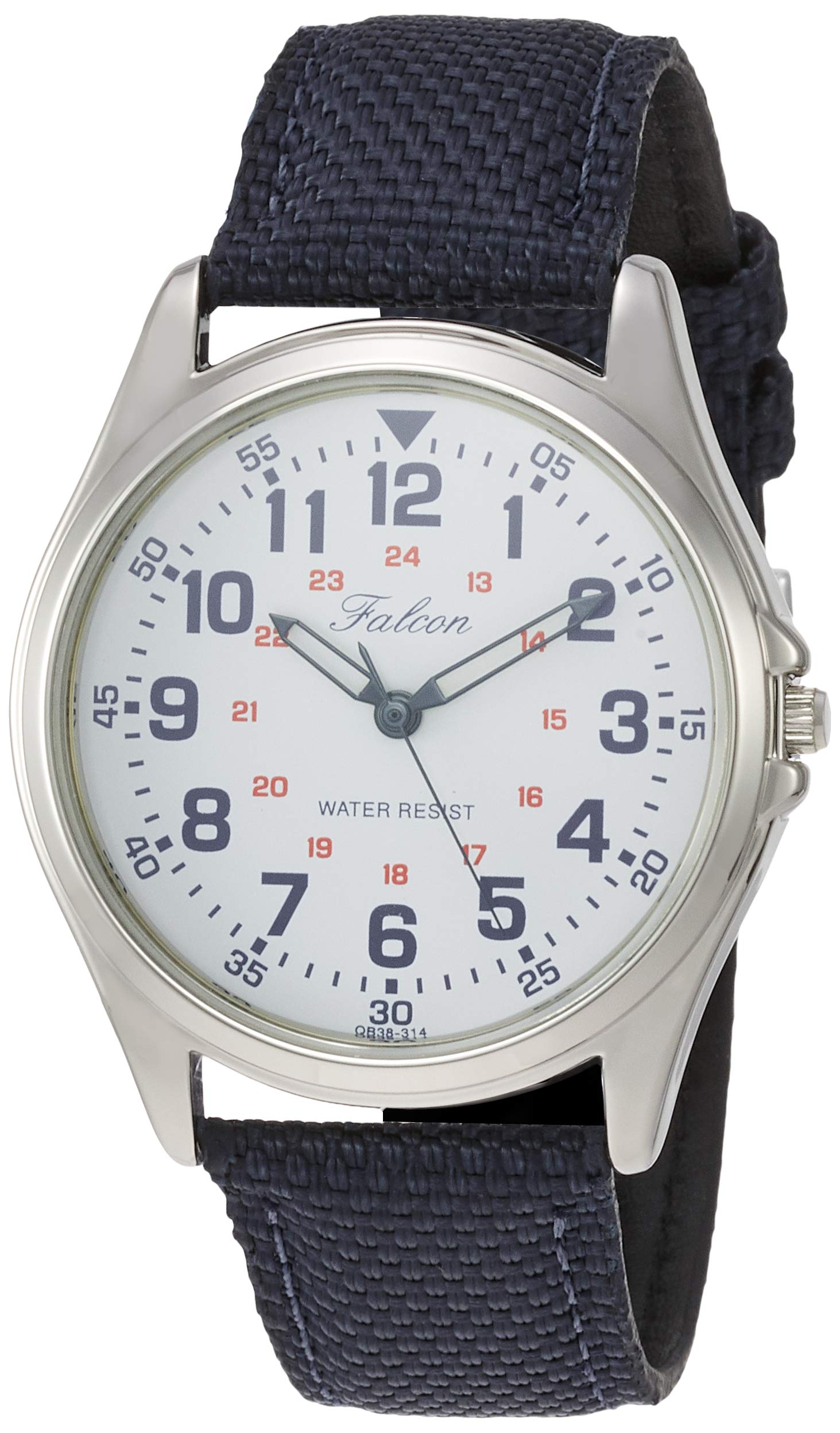 

[Citizen Q&Q] Wristwatch, Analog, Waterproof, Leather Strap, QB38-314, Men s, White