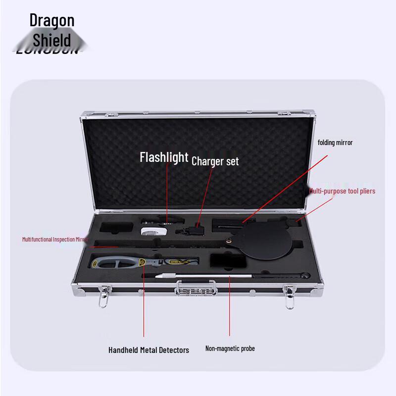 Dragon Shield 7-Piece Portable Security Inspection Tool Kit
