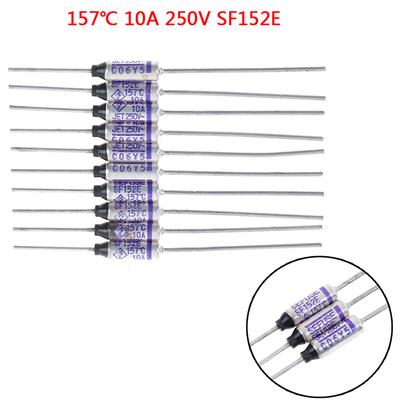 10 Adet Sf152E Sefuse Kesici Termal Sigorta 157 Santigrat 157 Derece 10A 250V