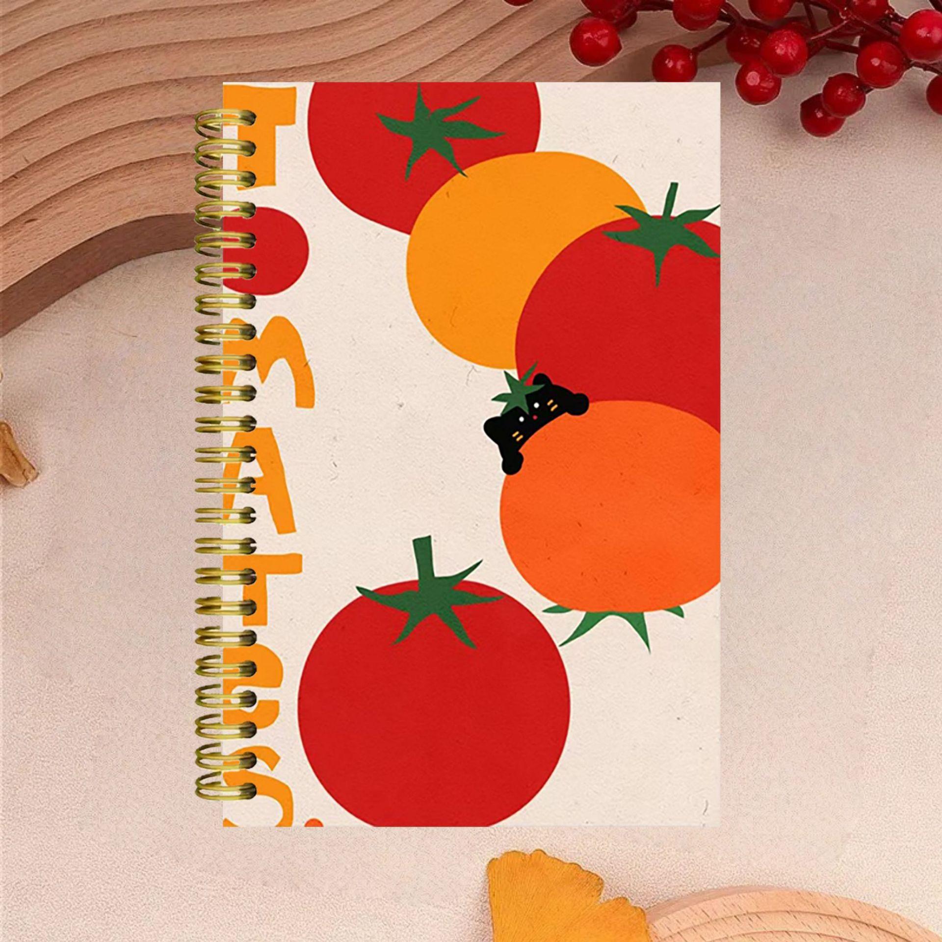 New Illustration Cute Girl Coil Book Creative ins Wind Handbook Notebook Coil Book