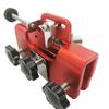 Easy Portable Chainsaw Sharpening Jig Aluminium Alloy Chainsaw Sharpener with Grinder Stones Chain Saw Drill Sharpen Tool
