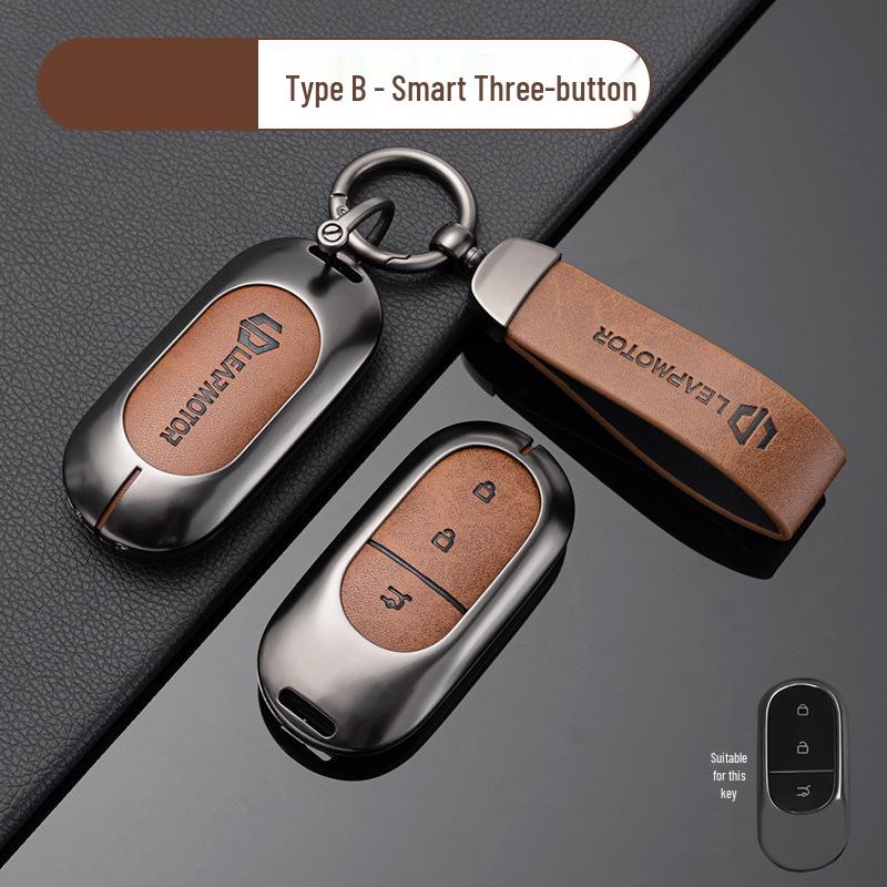 Leapmotor T03 Key Case C11 Alloy S01 Protective Car Remote Shell for Women