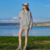 Imitation Suede Baseball Jersey New Cotton Jacket Women's Autumn and Winter Loose Long-sleeved Couple Jacket Cardigan