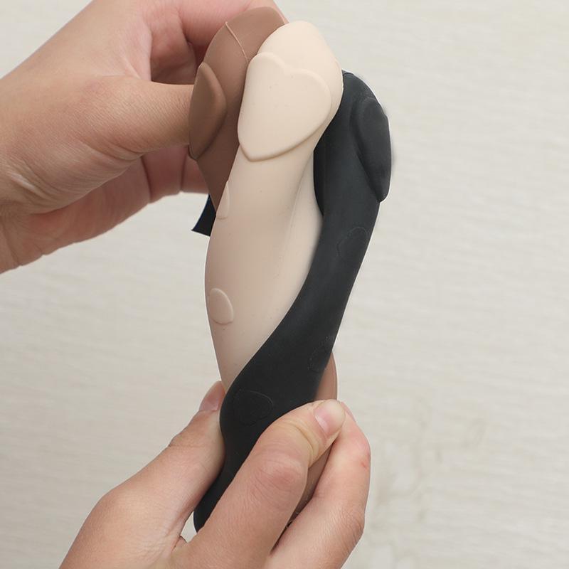 Cartoon Silicone Winter Anti-Static Door Handle Protective Cover