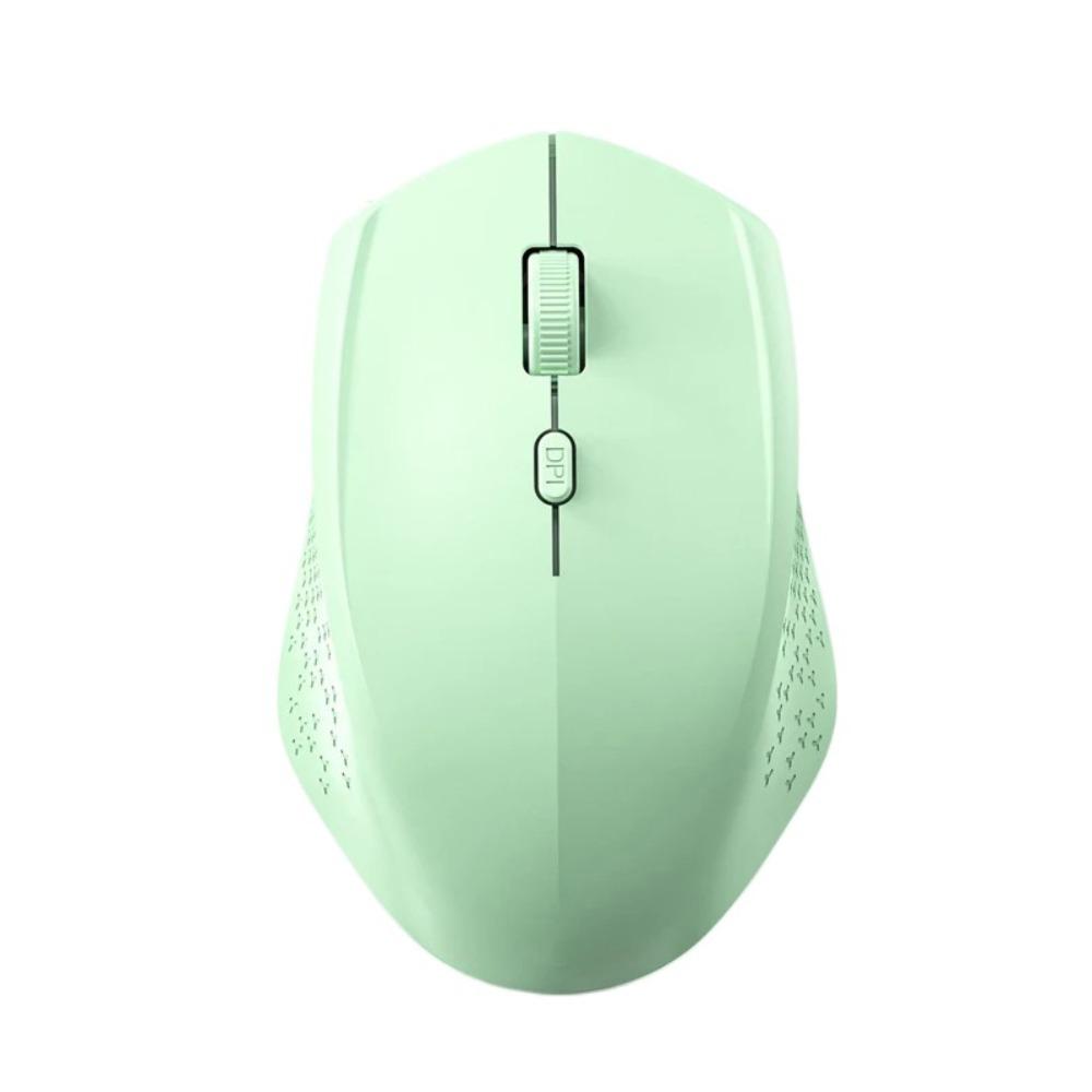 Dual-Mode Laptop Wireless Mouse Silent 2.4G Bluetooth Cordless Mouse  Office