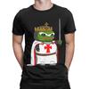 P-Pepe Knight's Templar Apu T-Shirt for Men  Creative 100% Cotton Tee Shirt O Neck Short Sleeve T Shirt Plus Size Clothing