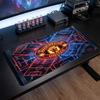 Manchester United Aufdruck Großes Mauspade, Rutschfeste Weiche Gummi Gaming Schreibtischmatte für Büro Laptop Computer Dekor