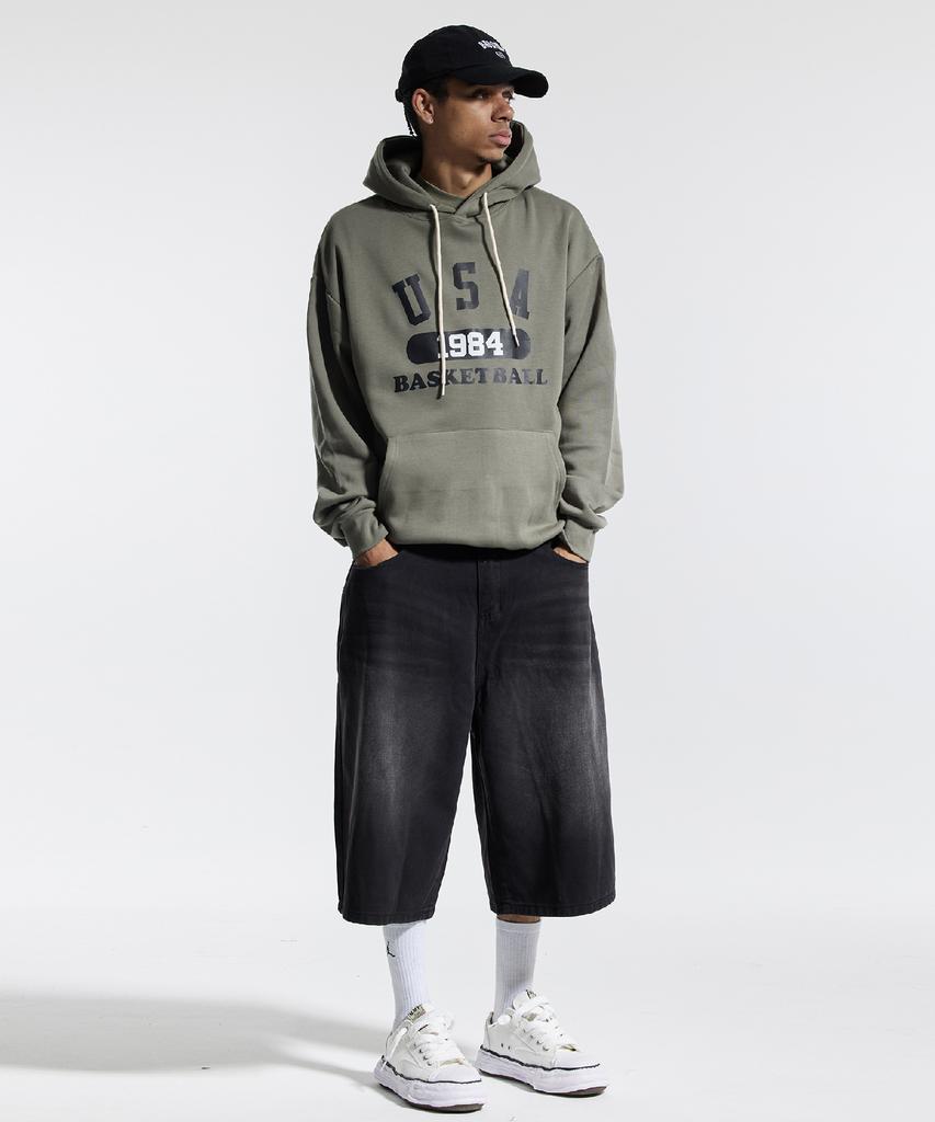 Usa Basketball Hoodie Khaki