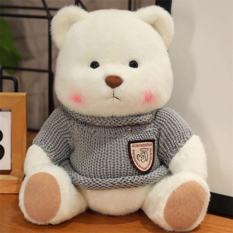 Teddy Bear Plush Sweater Toy - Perfect Birthday Gift for All Genders