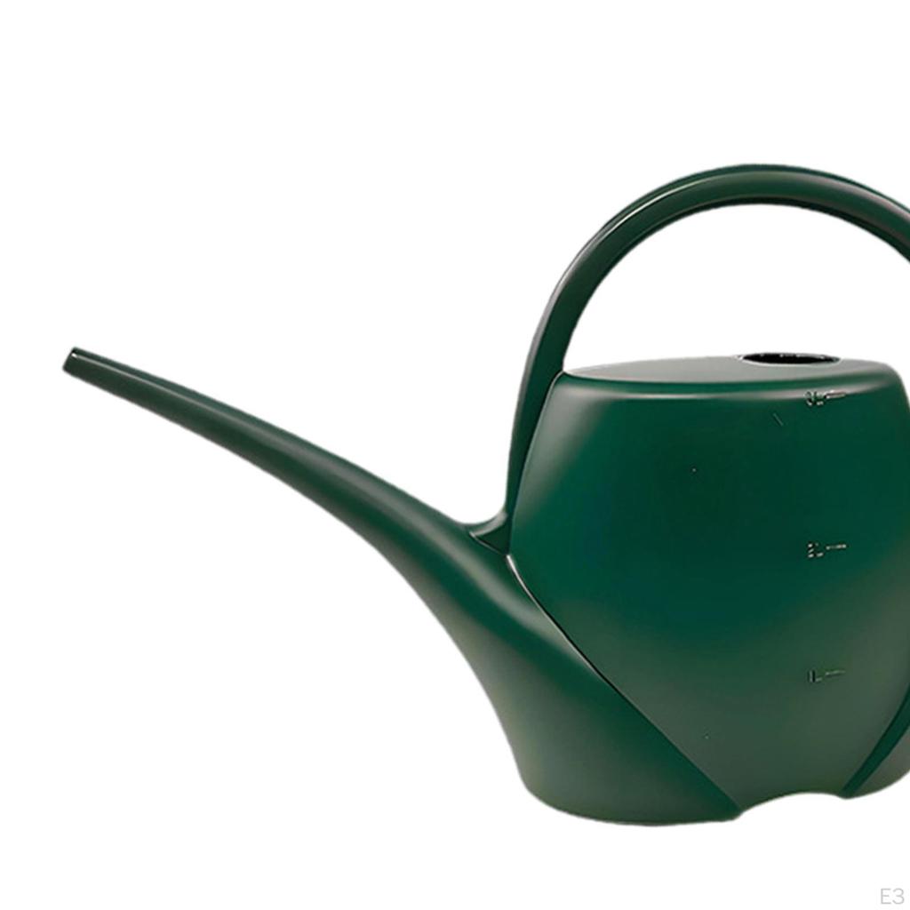 3L Watering Can Long Spout Water Can,Lightweight Sturdy Modern Pot for Indoor Outdoor