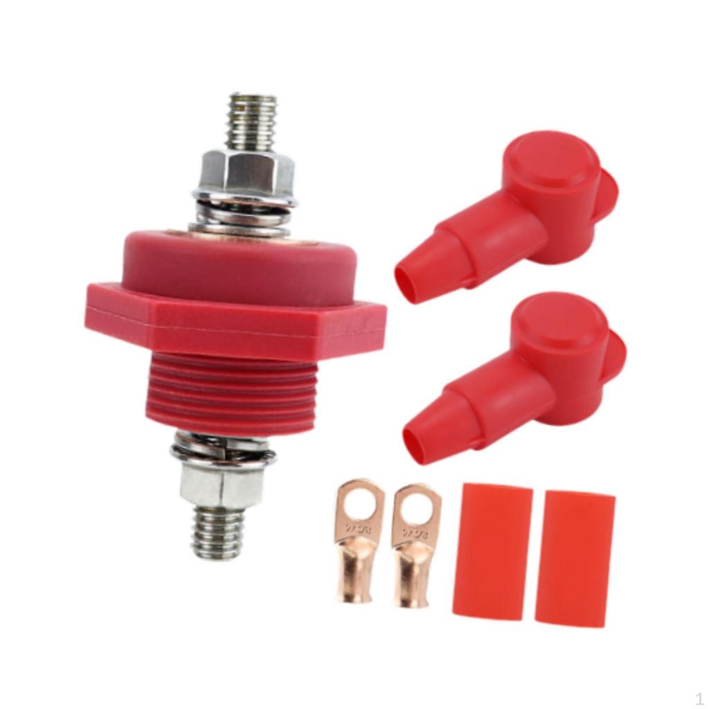 3/8" Thru Panel Battery Terminal Connector High Performance Stud