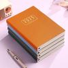 2025 A5 Thickened English Daily Planner Agenda Calendar Book