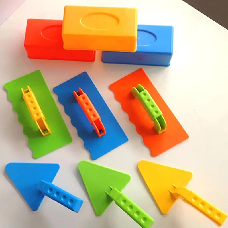 

3 шт. Снежная игрушка Пляжный песок Веселье Кирпичный формовщик Форма для песочного замка Для зимы и лета Строить снег На улице Детская игрушка-подарок на день рождения