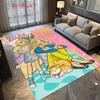 Classic Barbie Blonde Character Art Carpet Home Decor Suitable For All Seasons Gift Bathroom Mat Fashion