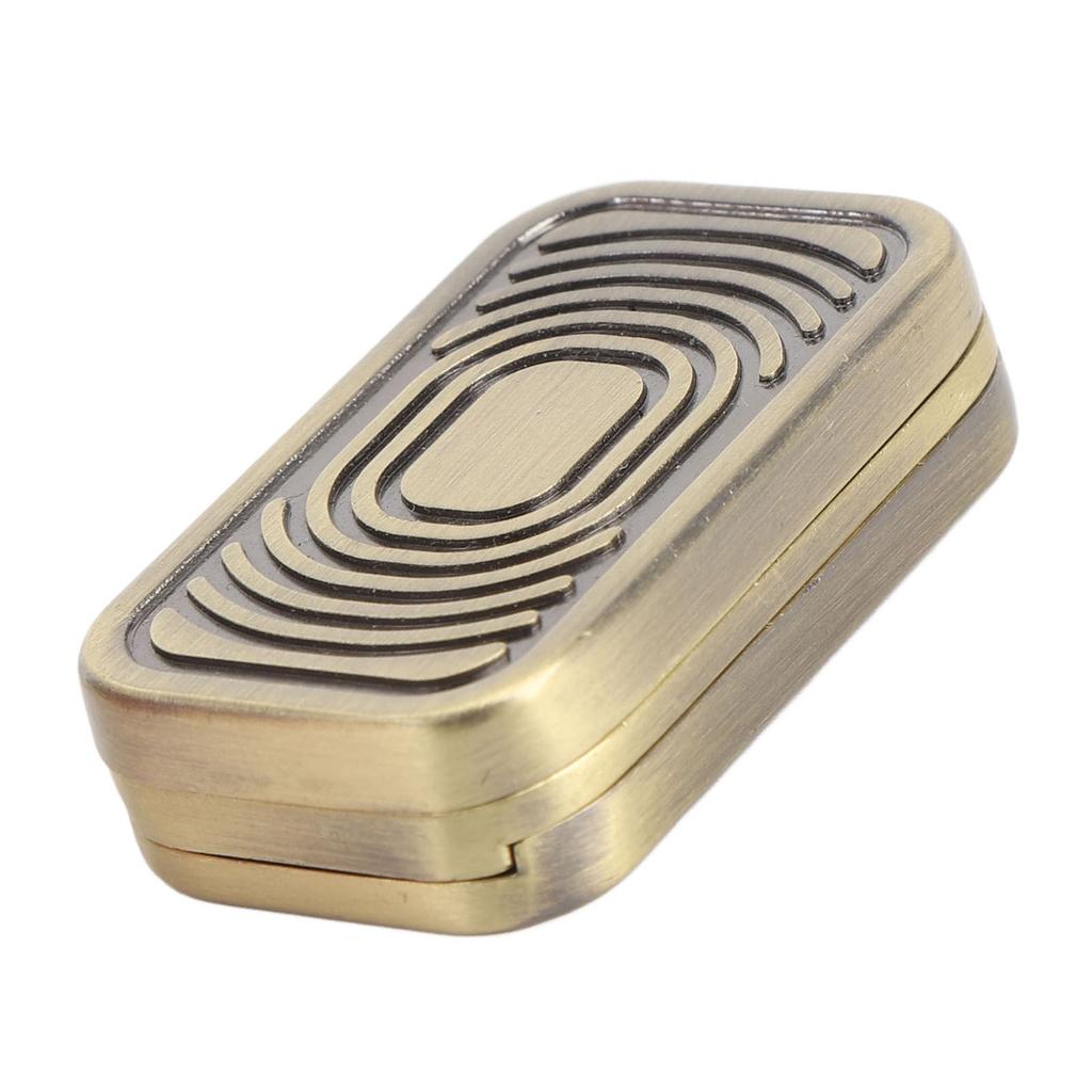 3 Layer Fidget Slider Metal Push Card Portable Finger Toy for Waiting Travel Meditation