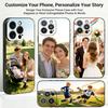Personalized Picture Text Custom Case For iPhone 15 14 13 12 Pro Max 11 XR 8 7 Plus Skin-Friendly Silicone Full Protection Cover