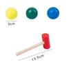 With Hammer Knock Ball Drop Ladder Game Hand-Eye Coordination Training Toys  Home Decoration