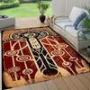 1pc Ancient Totem Print, Design Area Rug - Soft, Anti-Slip, and Durable Gaming Room Decor for Bedroom, Living Room