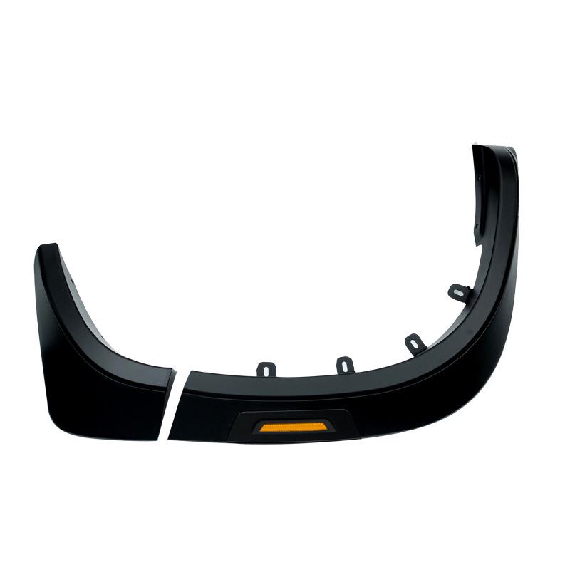Mitsubishi TRITON L200 2019 Fender Flares Mod with Reflective Strips & Anti-Collision Off-Road Enhancements