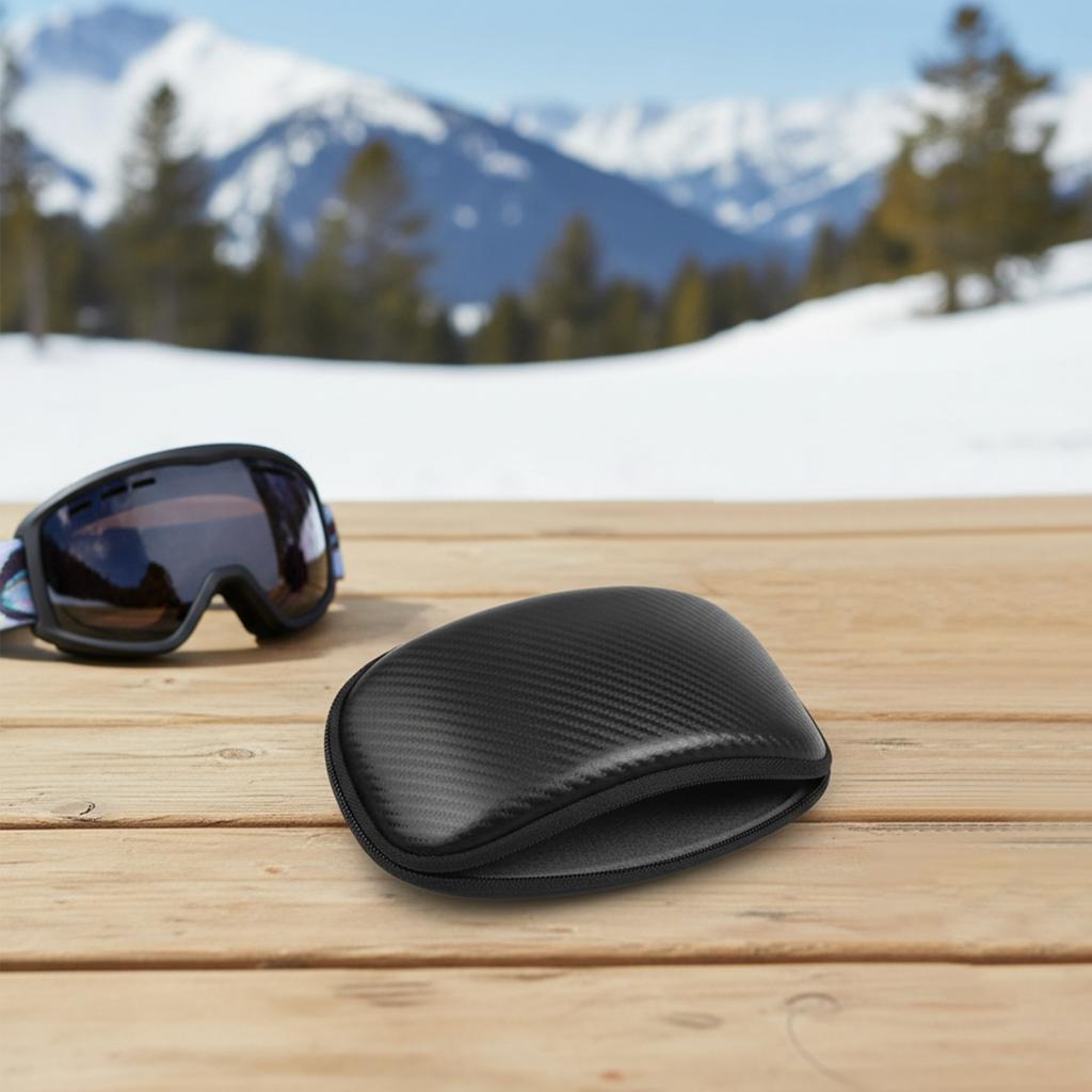 Black Glasse Case Box Case Eyewear Hard Case Bag PU