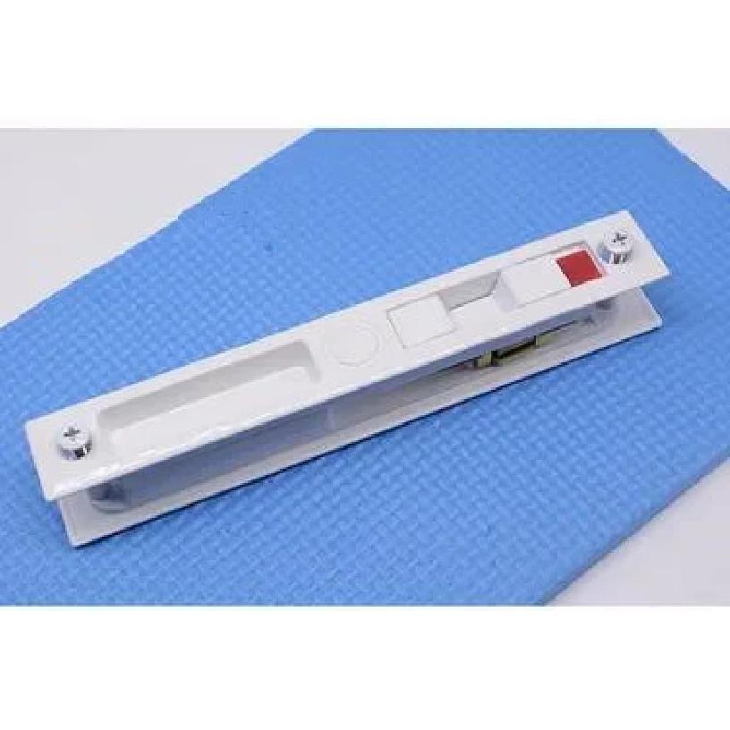 Glass Sliding Door Locks Aluminum Alloy Invisible Lock Patio Kitchen Living Room Bathroom Double Hook Lock Furniture Hardware