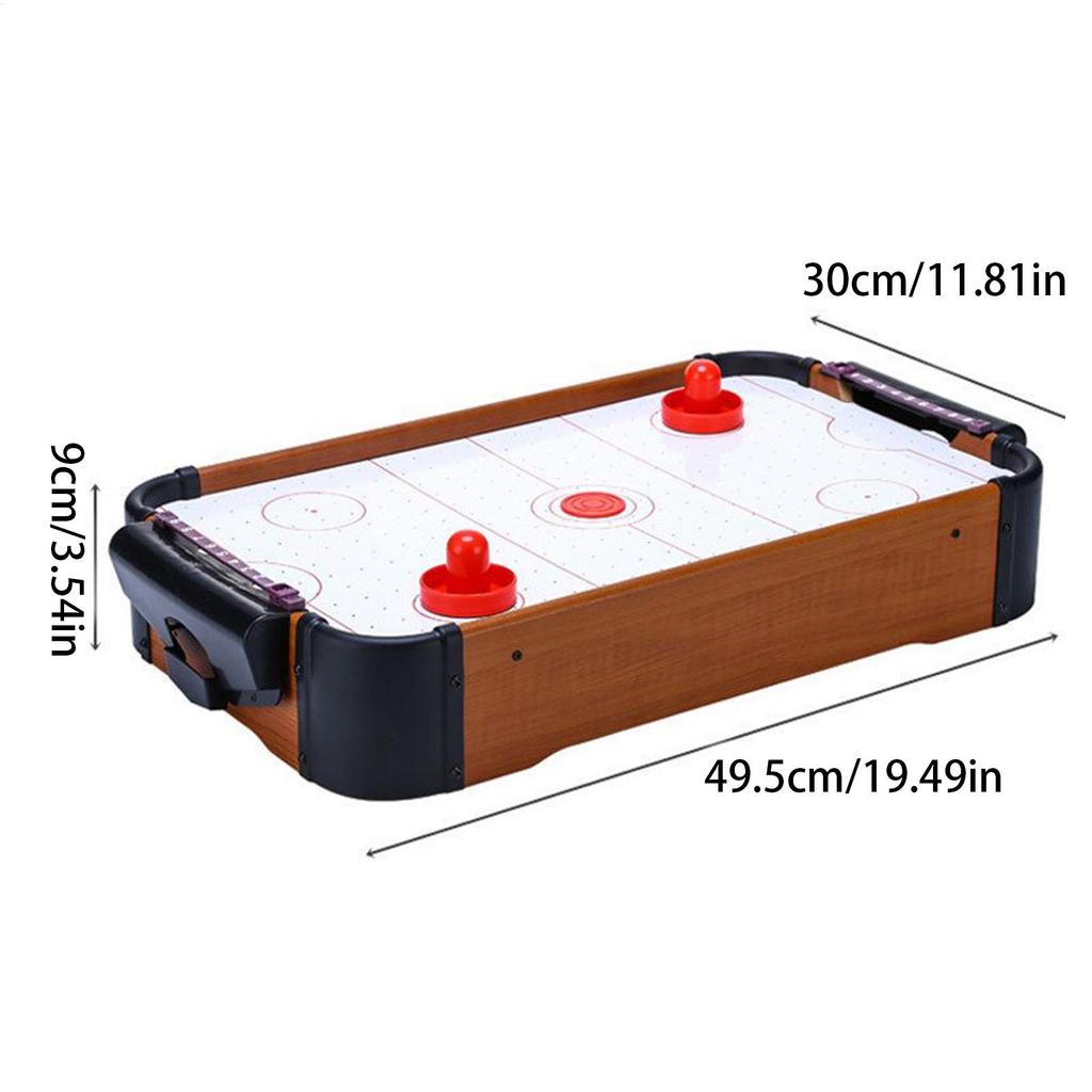 Table Air Hockey Game Compact Educational Development Toy Air Hockey Arcade Table For Kids For Men Women Boys Girls Youth Teens